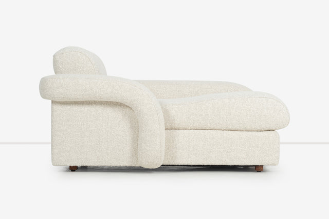 Vladimir Kagan Style Chaise Lounge