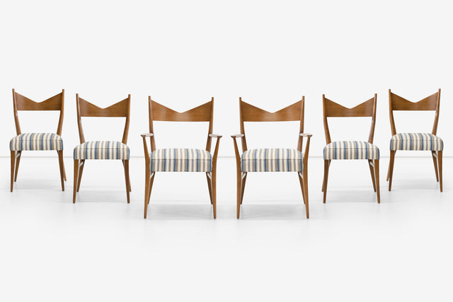 Set of 6 Paul McCobb Dining Chairs